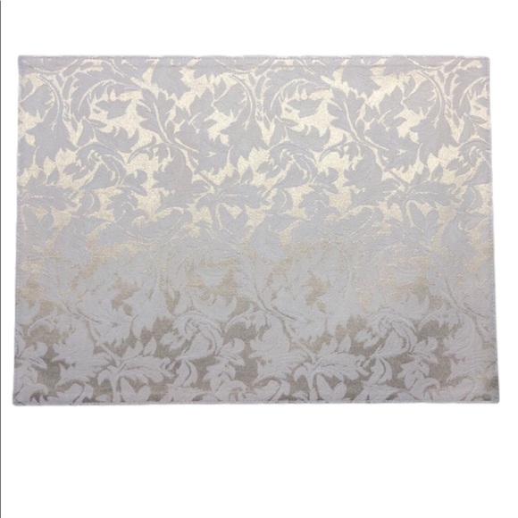 Light Gold Leaf Dining Table Placemats - Picture 1 of 6